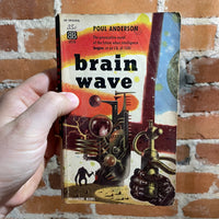 Brainwave - Poul Anderson - 1960 Balantine Paperback Edition  Richard Powers Cover Art