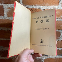 The Murderer Is A Fox - Ellery Queen - 1948 Pocket Books Paperback