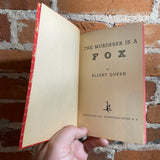 The Murderer Is A Fox - Ellery Queen - 1948 Pocket Books Paperback