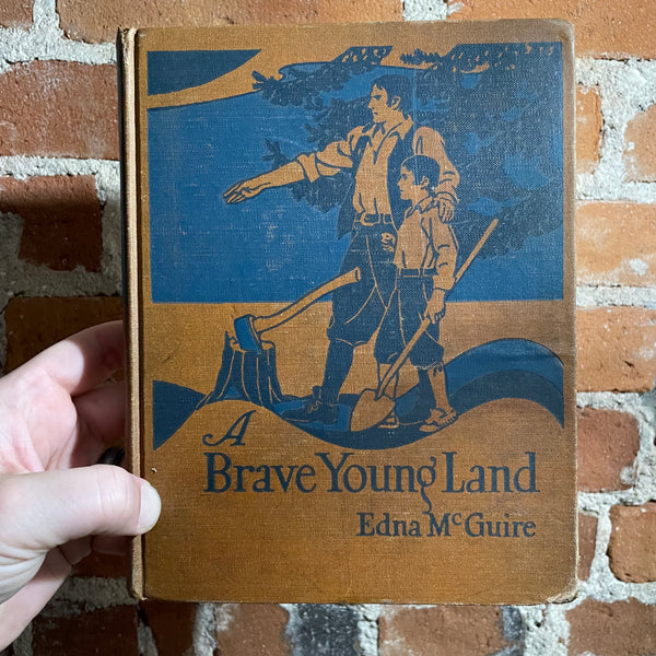 A Brave Young Land - Edna McGuire - Hardback