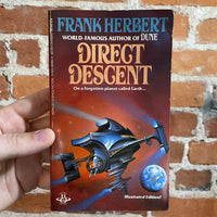Direct Descent - Frank Herbert - Illustrated 1985 Berkley Books Paperback