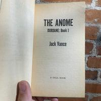 The Anome - Jack Vance - Dell Books - Paul Lehr Cover - 1973 Paperback Edition