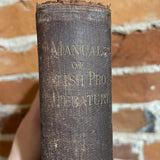 A Manual of English Prose Literature - William Minto - 1893 Gunn & Company Hardback