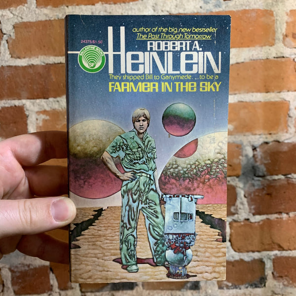 Farmer in the Sky - Robert A. Heinlein 1975 Paperback - Lee Rosenblatt Cover