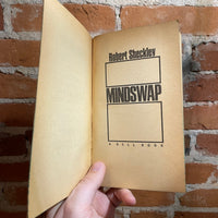 Mindswap - Robert Sheckley - 1967 First Printing Dell Paperback Edition - James McMullan cover