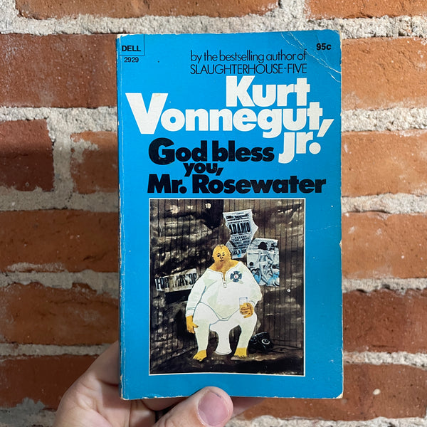 God Bless You, Mr. Rosewater - Kurt Vonnegut Jr. - 1972  Dell Books Paperback