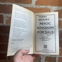Magic Kingdom For Sale/Sold - Terry Brooks - 1987 Darrell K. Sweet Cover