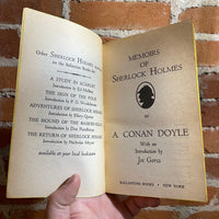 Memoirs of Sherlock Holmes - Arthur Conan Doyle - 1984 Paperback Edition