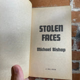 Stolen Faces - Michael Bishop - 1978 Dell Books Paperback Edition - Stephen Hickman Cover