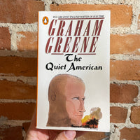 The Quiet American - Graham Greene 1977 Penguin Books - Paul Hogarth Cover