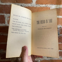 The Fiend In You - Charles Beaumont - 1970 Dell Books Paperback