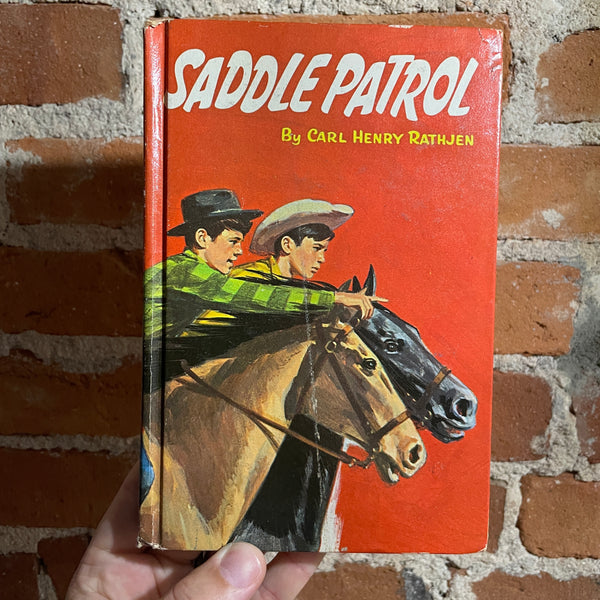 Saddle Patrol - Carl Henry Rathjen 1970 Whitman Publishing vintage hardback