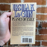 Planet of Exile - Ursula K. Le Guin 1982 Ace Books Paperback - Alex Abel Cover