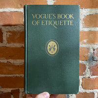 Vogue’s Book of Etiquette - 1925 Condé Nast Publications Hardback