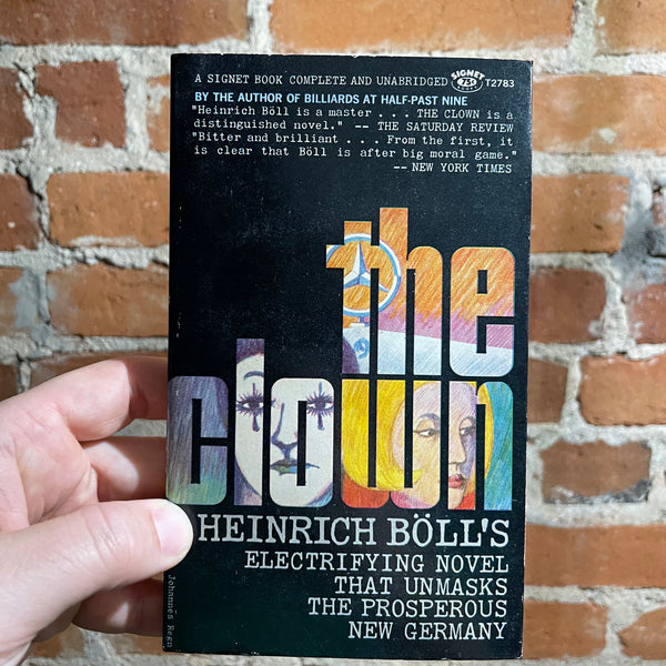 The Clown - Heinrich Böll - 1966 First Printing Signet Paperback