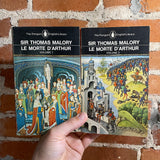 Le Morte D’Arthur Vol. 1 & 2 - Sir Thomas Malory - 1969 Penguin Library Paperback