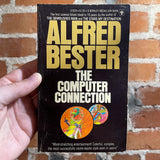 The Computer Connection - Alfred Bester 1976 Paperback Edition Richard Powers Cover
