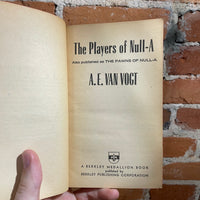 The Players of Null-A - A. E. van Vogt - 1966 Berkley Books Paperback - Jerome Podwill Cover