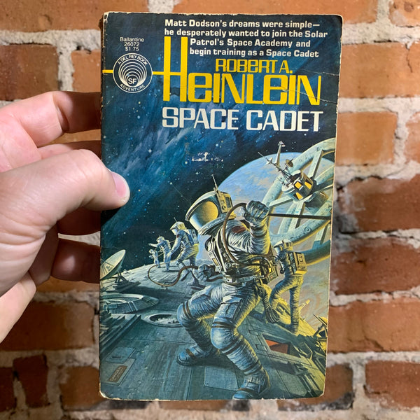 Space Cadet - Robert A. Heinlein 1978 Paperback - Darrell K. Sweet Cover