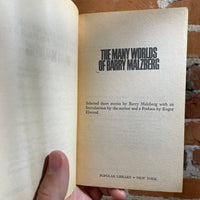 The Many Worlds of Barry Malzberg - Barry N. Malzberg - 1975 Popular Library Paperback Edition