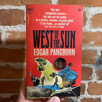 West of the Sun - Edgar Pangborn - 1966 Dell Books Paperback