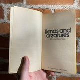 Fiends and Creatures - Edited by Marvin Kaye - 1975 Popular Library - Paperback