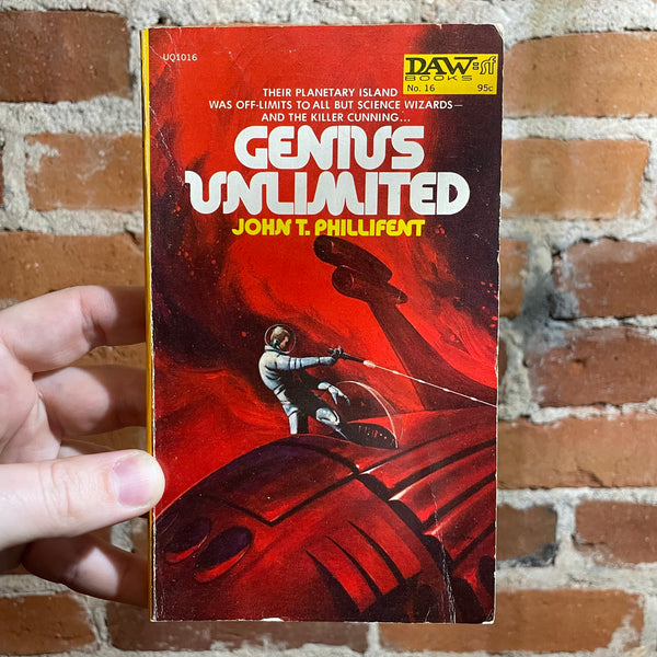 Genius Unlimited - John T. Phillifent - Jack Gaughan 1972 Cover - Daw Books