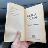 Illegal Alien - James Luceno - 1990 Barclay Shaw Cover -  Del Rey Paperback