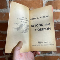 Beyond this Horizon - Robert A. Heinlein 1960 1st Signet Books Paperback