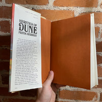 Heretics of Dune - Frank Herbert 1984 2nd Impression GP Putnam Sons Hardback - Abe Echevarria Cover