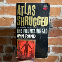 Atlas Shrugged - Ayn Rand 1957 19th Printing Signet Classic Paperback