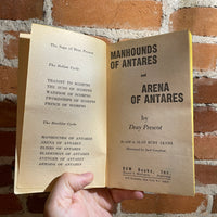 Manhounds & Arena of Antares - Alan Burt Akers - Illustrated 1981 Daw Books Paperback