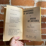 Manhounds & Arena of Antares - Alan Burt Akers - Illustrated 1981 Daw Books Paperback