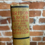 Briton & Boer: Both Sides of the South African Question 1900 Hardcover