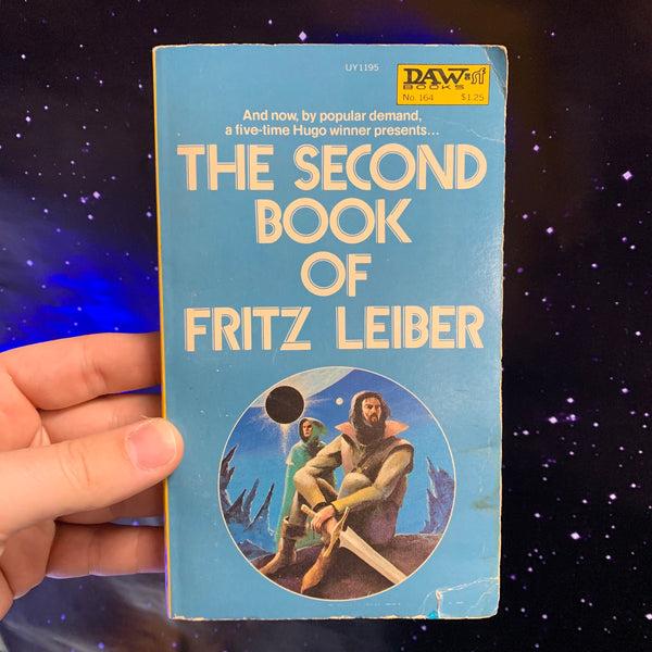 The Second Book of Fritz Leiber 1975 Daw Books Jack Gaughan Cover