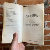 Sphere - Michael Crichton - 1993 Paperback Edition