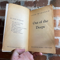 Out of the Deeps - John Wyndham - 1961 Ballantine Paperback - Richard Powers Cover