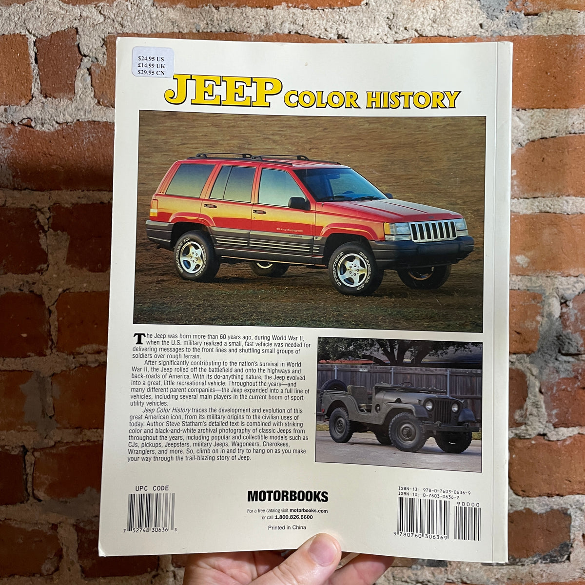 Jeep Color History - Steve Statham - Motorbooks – Postmarked from the Stars