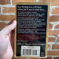 Fahrenheit 451 - Ray Bradbury - 1976 Ballantine Paperback Edition - Donna Diamond Cover Art