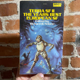Terra SF II: The Years Best European SF - Edited by Richard D Nolane - 1983 Daw Books Paperback - Olivier Berni Cover