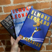 Elmore Leonard Book Bundle (Lot includes 3 First Editions - Mr. Paradise, Tishomingo Blues, & When the Women Come Out to Dance)