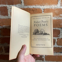 Robert Frost’s Poems - Intro by Louis Untermeyer - 1974 Washington Square Press Paperback