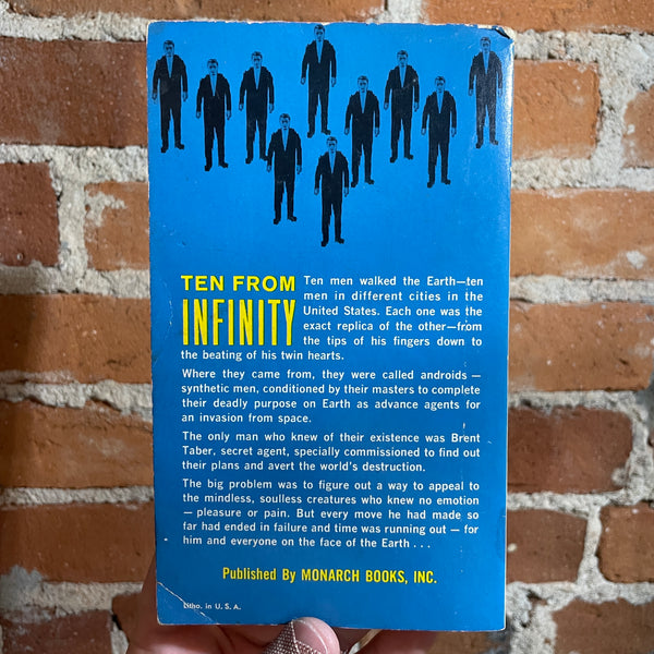 10th Infinity Ten from Infinity - Ivar Jorgensen 1963 Monarch Books #297 Ralph Brill ...