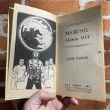 Marune: Alastor 933 - Jack Vance - David B. Mattingly Cover - 1981 Daw Books Paperback Edition