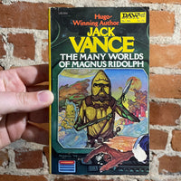 The Many Worlds of Magnus Ridolph - Jack Vance - 1980 - David Russell Cover - Daw Books Paperback Edition
