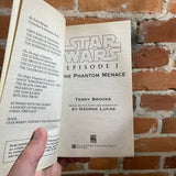 Episode 1: The Phantom Menace (Darth Maul Cover) - Terry Brooks - 2000 Star Wars Lucas Books Paperback