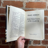 Foundation and Earth - Isaac Asimov - 1986 Doubleday Hardback
