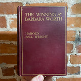 The Winning of Barbara Worth - Harold Bell Wright 1911 The Book Supply Company hardback