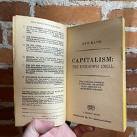Capitalism: The Unknown Ideal - Ayn Rand - 1967 6th Printing Signet Paperback Edition