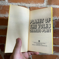 Planet of the Voles - Charles Platt - 1972 Berkley Medallion Paperback - Paul Lehr Cover